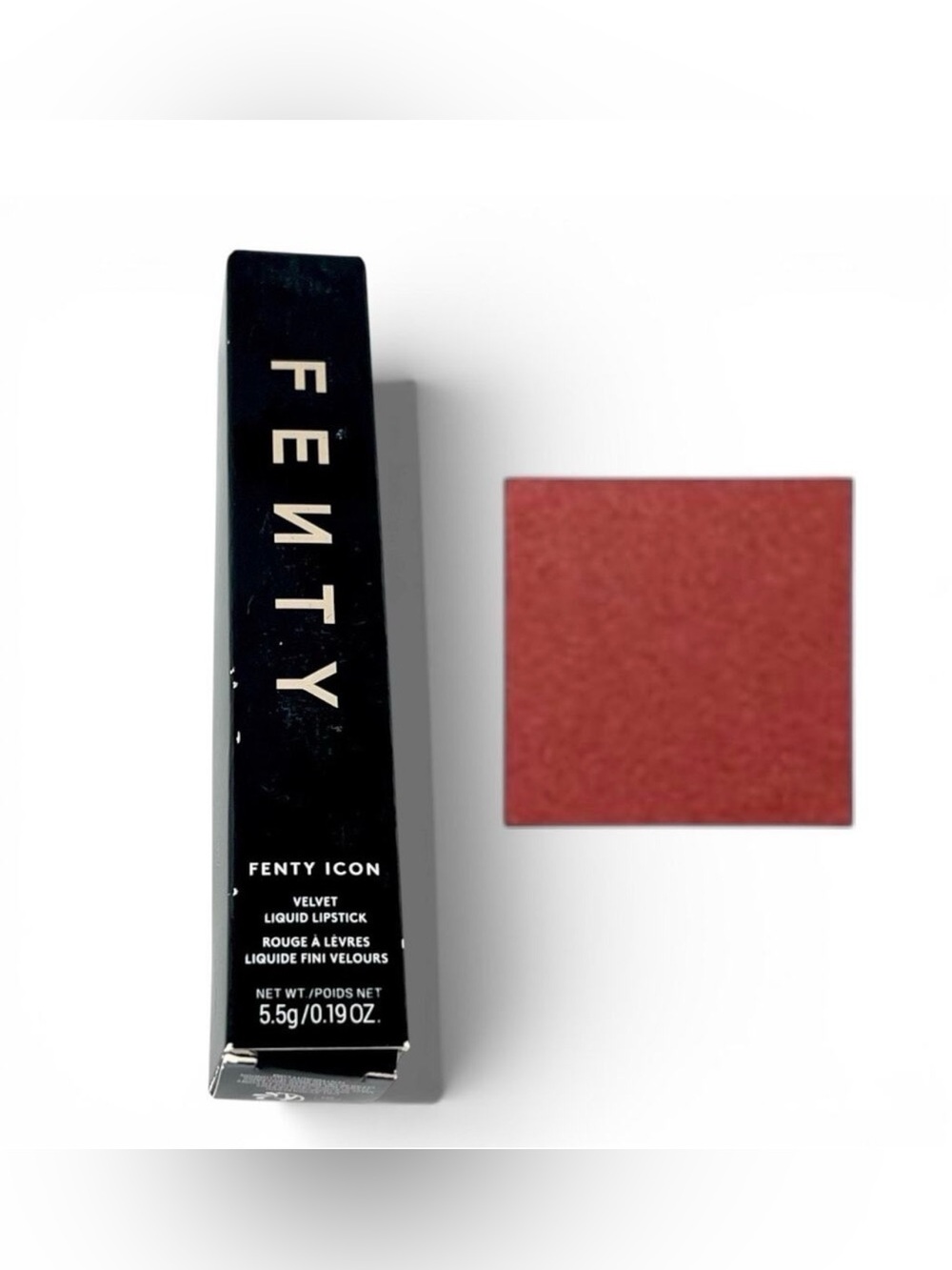 5/35 Fenty Icon Velvet Liquid Lipstick in shade Fiyaproof retails $29 USD each